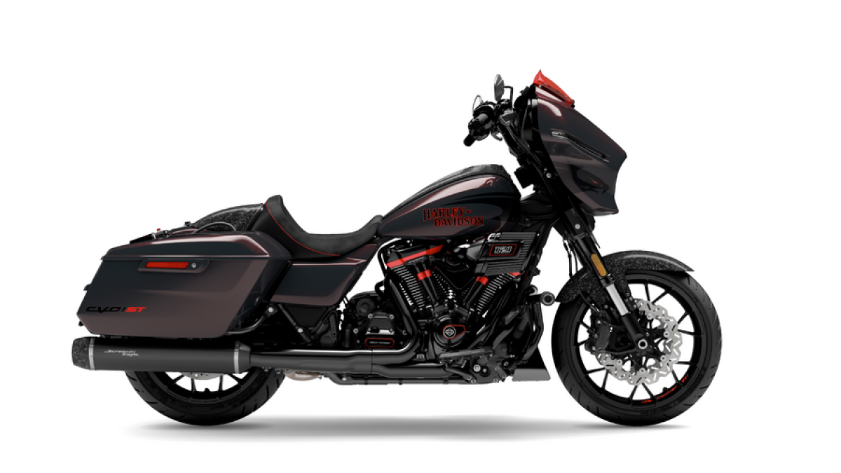 CVO STREET GLIDE ST INFERNO GRAY