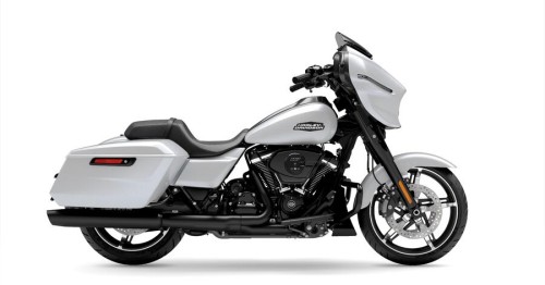 STREET GLIDE WHITE ONYX PEARL/BLACK FINISH