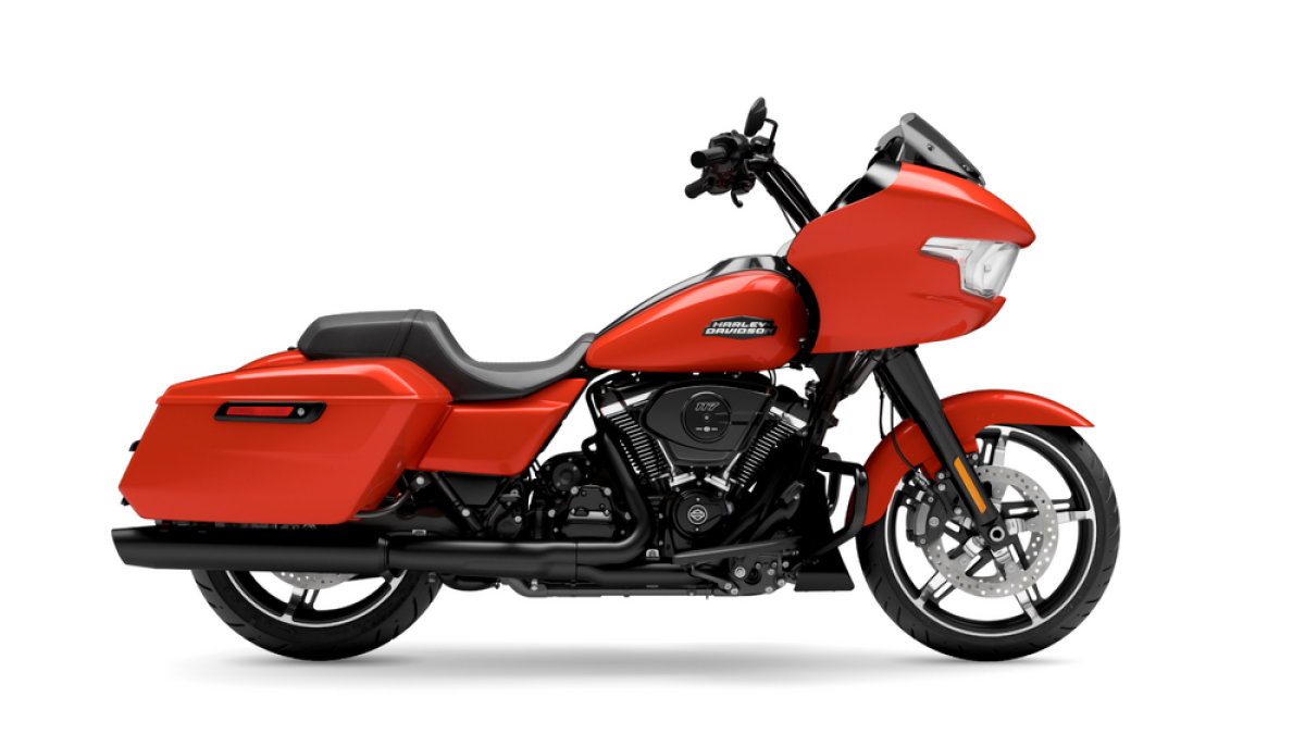 ROAD GLIDE BLOOD ORANGE/BLACK FINISH