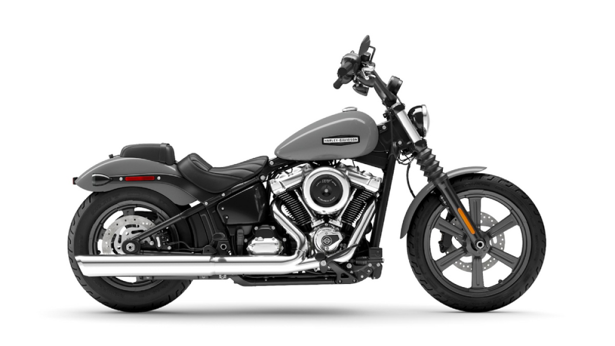 STREET BOB DARK BILLIARD GRAY
