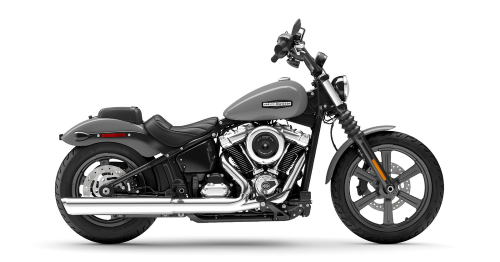 STREET BOB DARK BILLIARD GRAY
